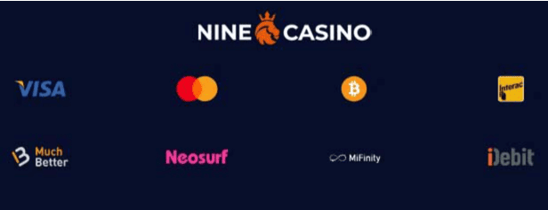 Payments & Withdrawal Nine Casino